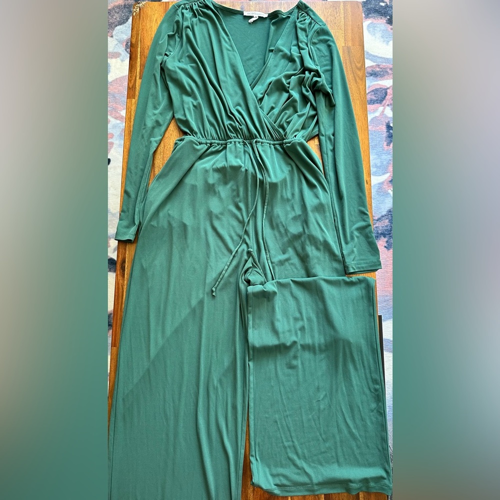 BCBGeneration Sage V-Neck Jumpsuit